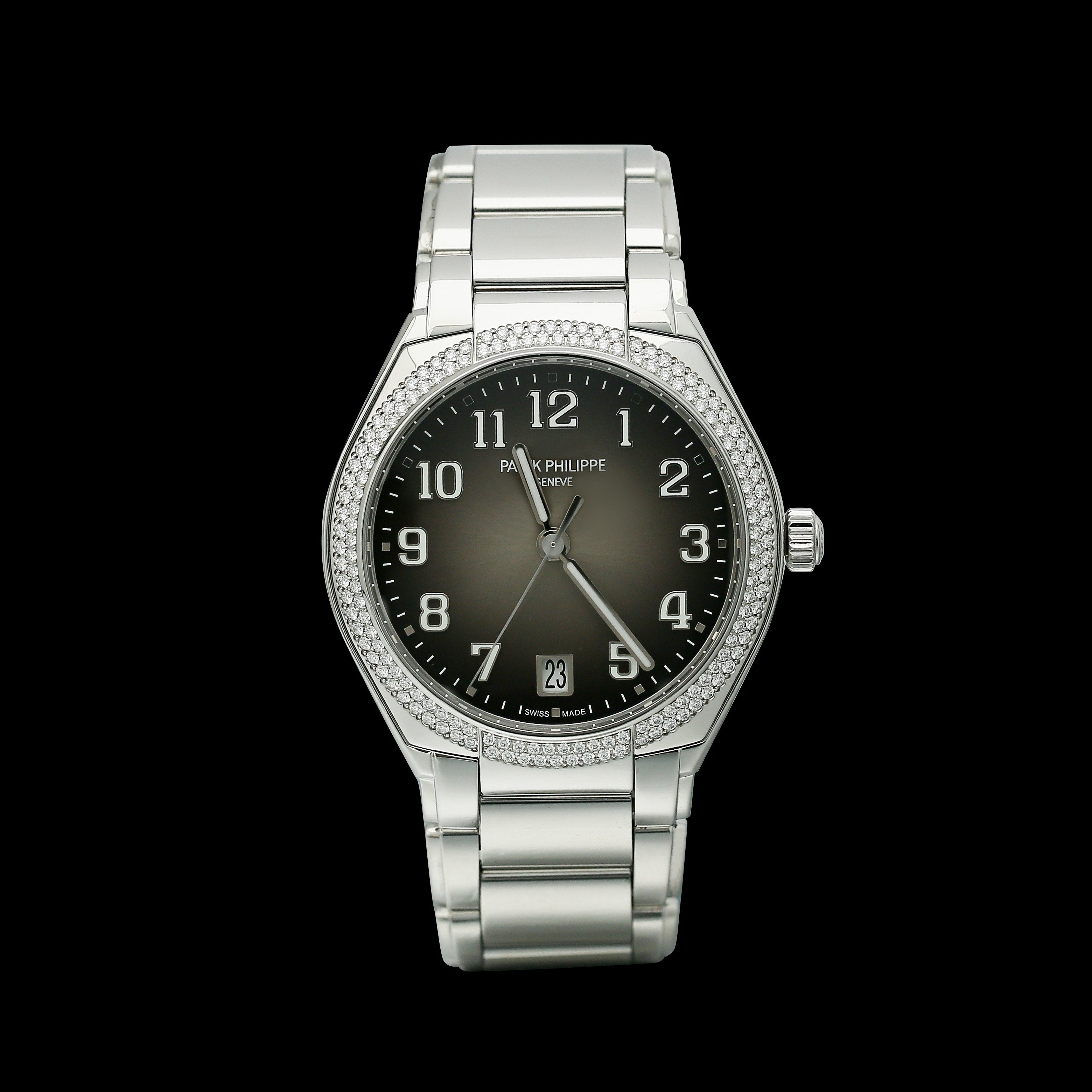 Patek Philippe 7300 with a black dial