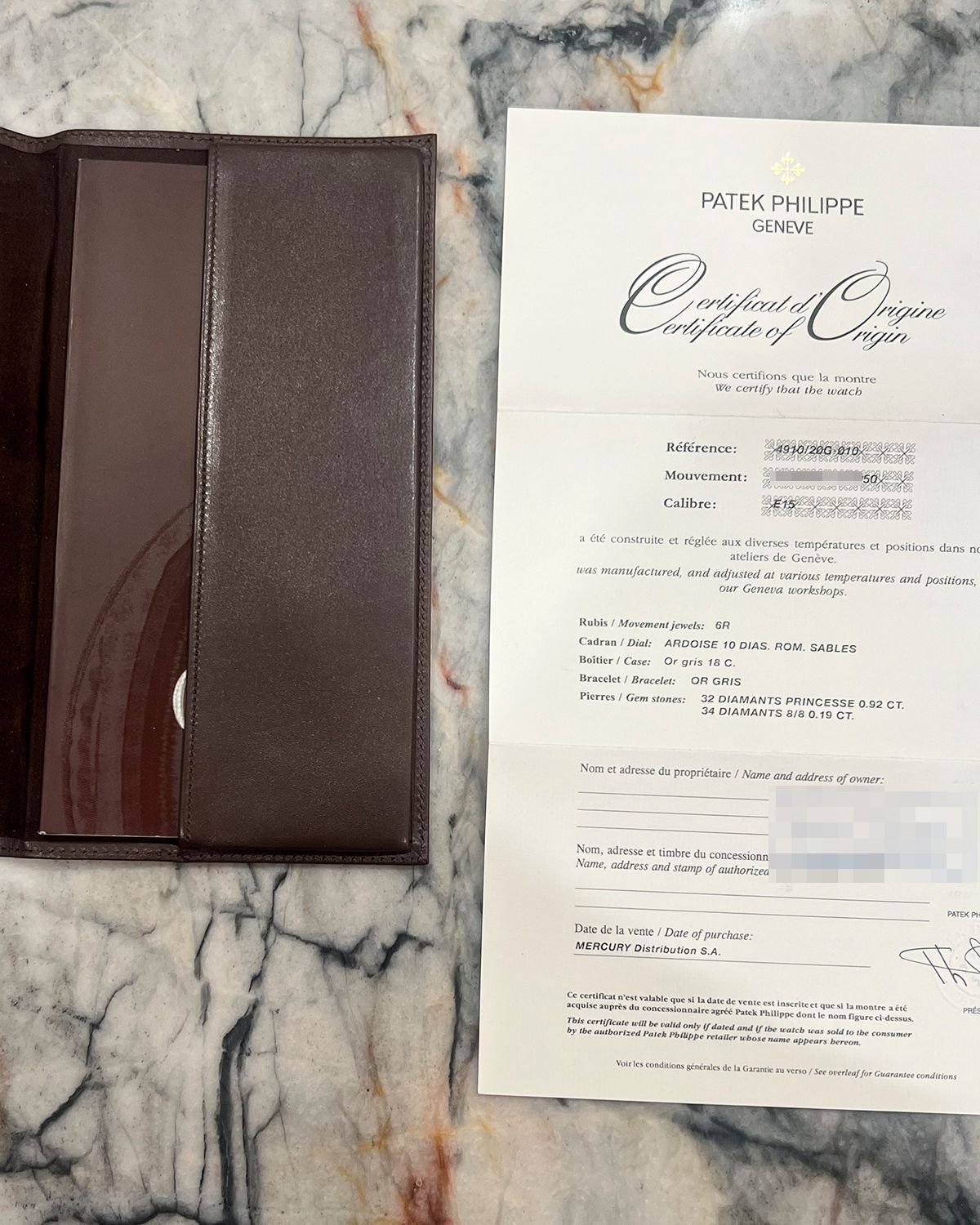 Patek Philippe 4910/20G-010
