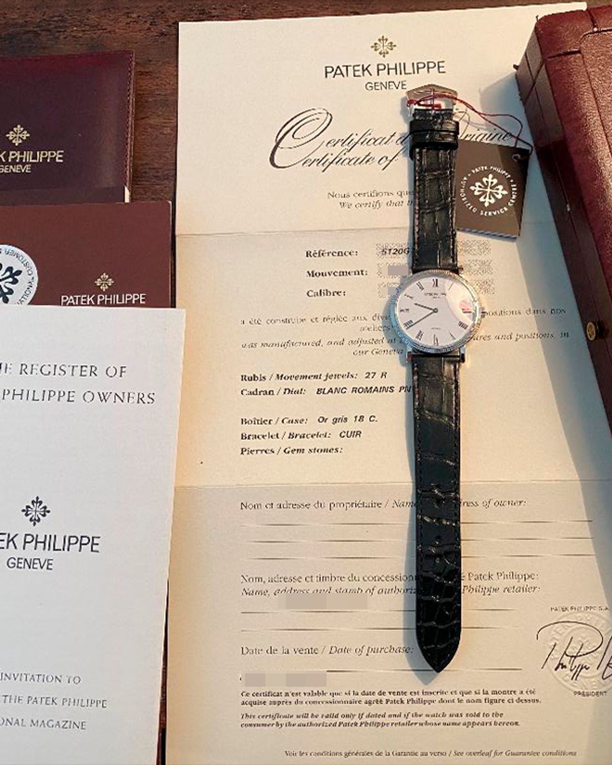 Patek Philippe 5120G-001
