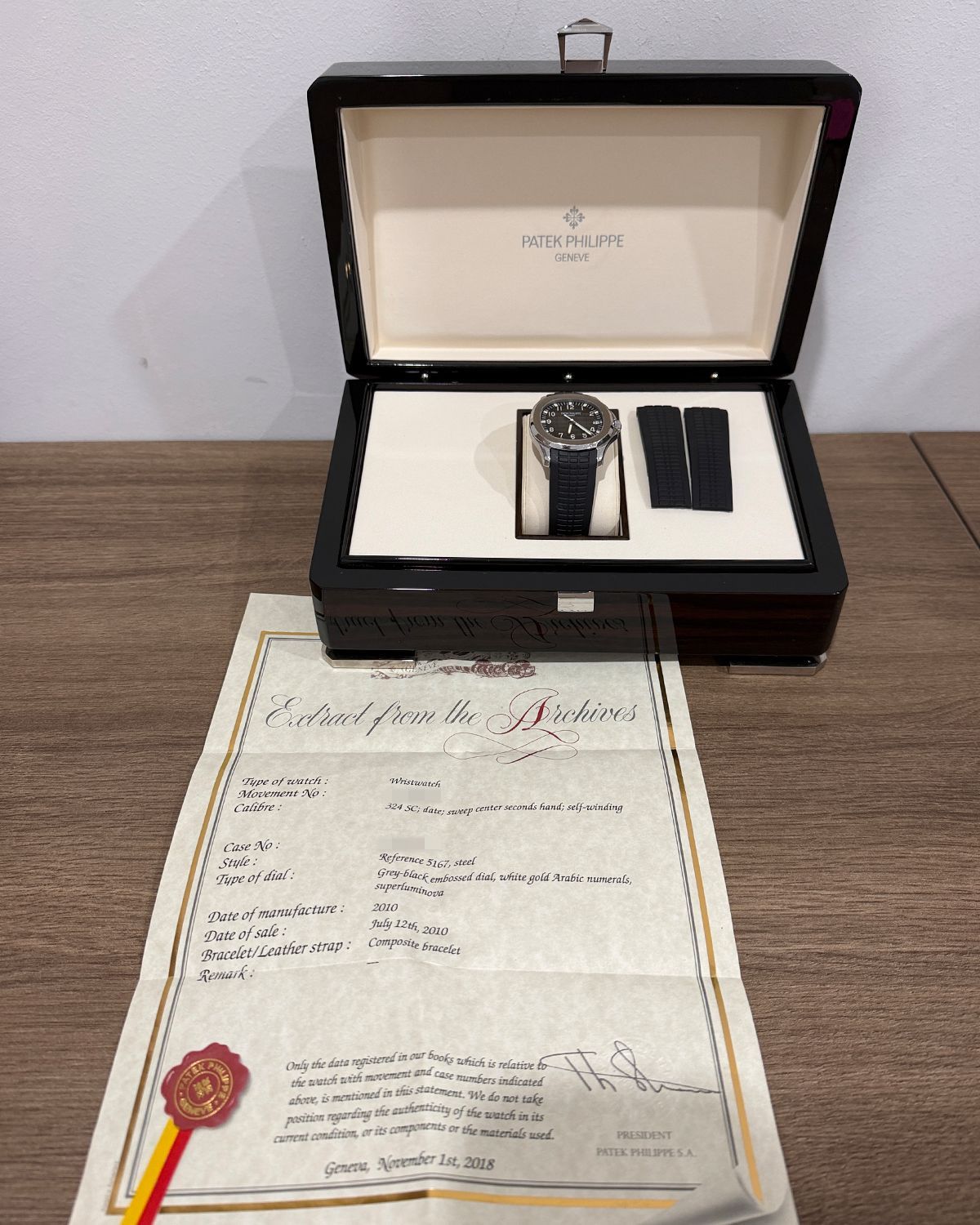 Patek Philippe 5167A