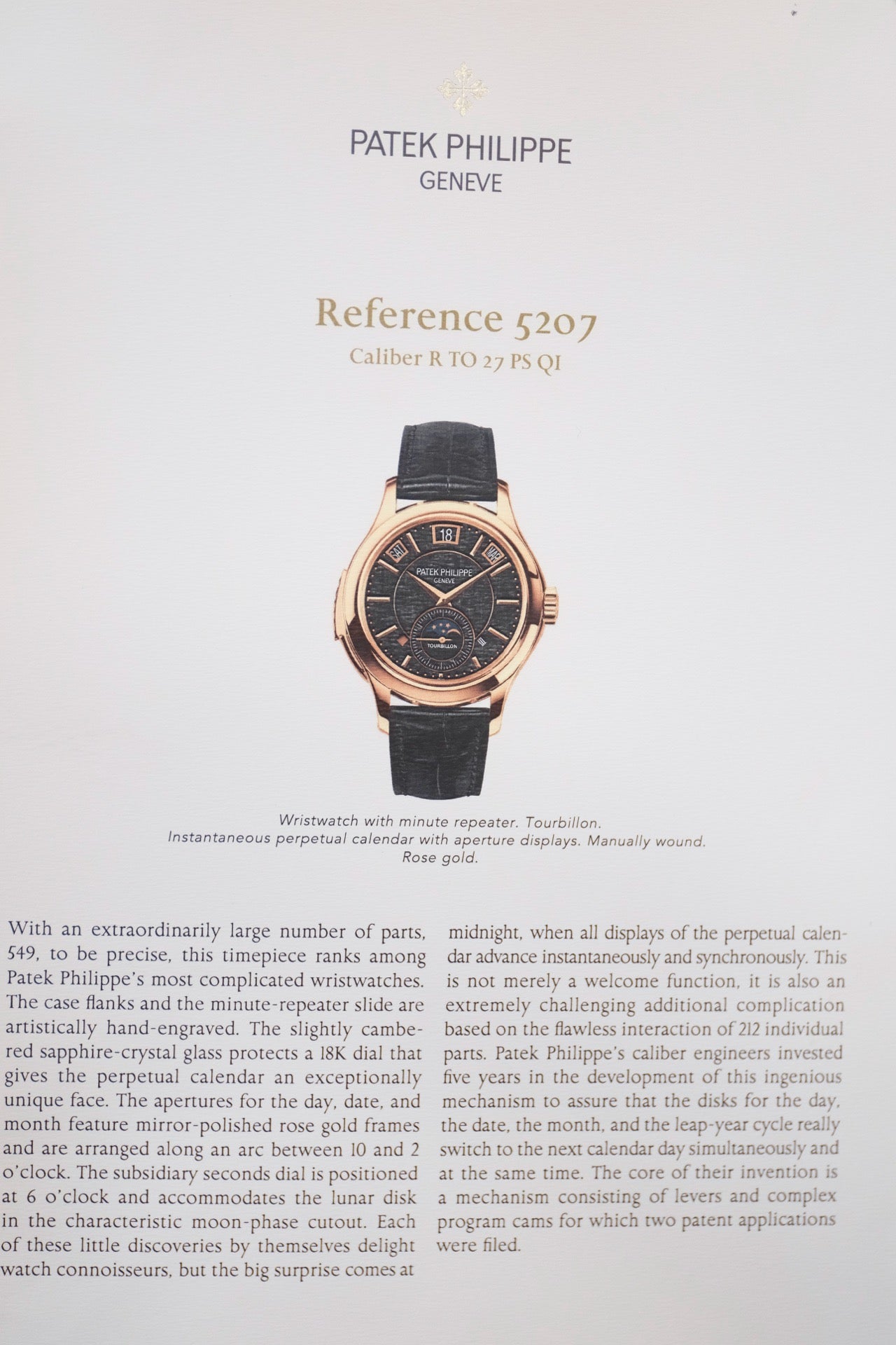 Patek Philippe 5207R-001