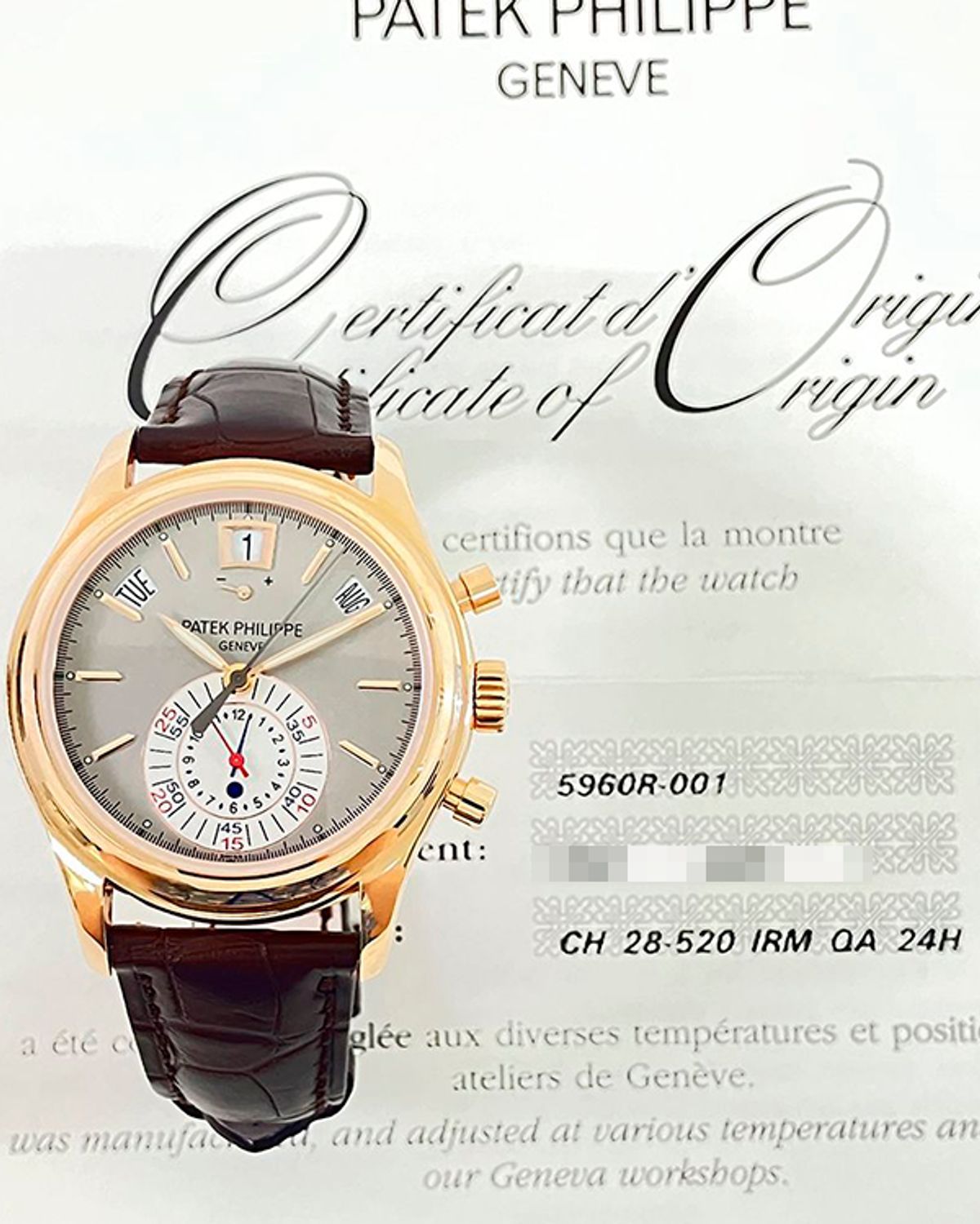 Patek Philippe 5960R-001