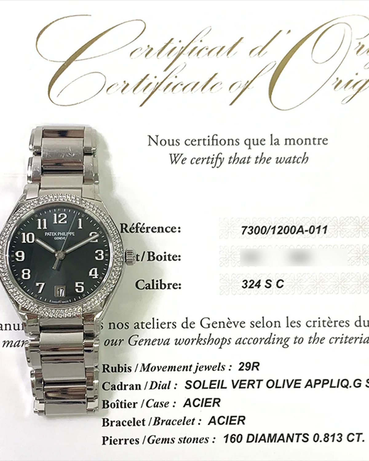 Patek Philippe 7300/1200A-011